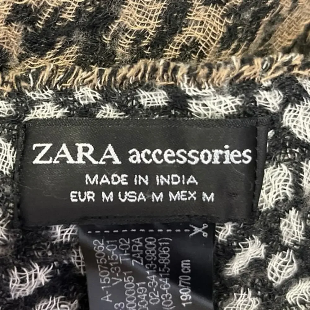 Zara brown black